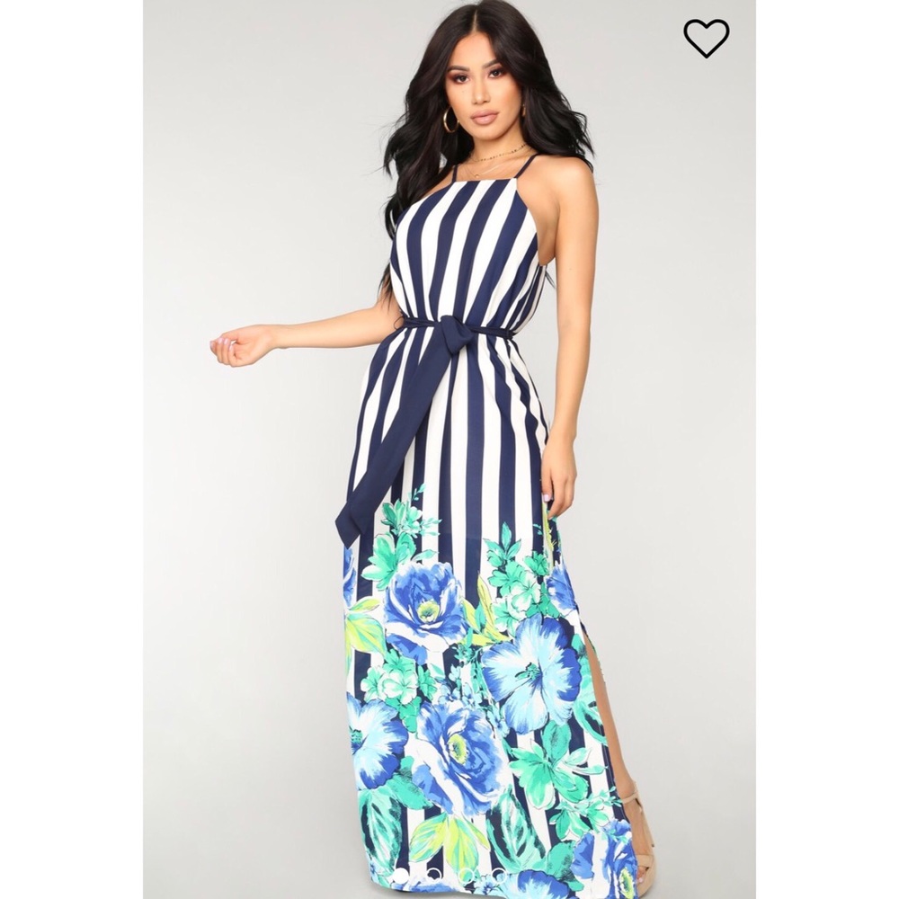 Blue Lagoon Maxi Dress